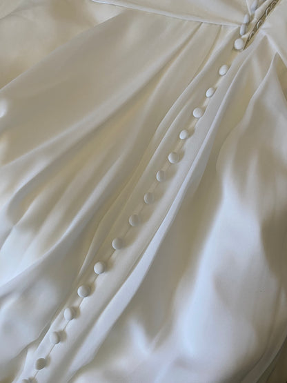 Ellis bridal ivory wedding dress uk 8-10