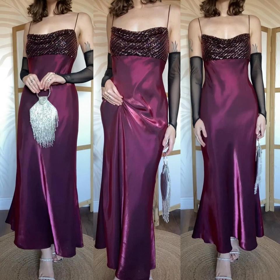 Kaleidoscope shimmery red beaded dress uk 14