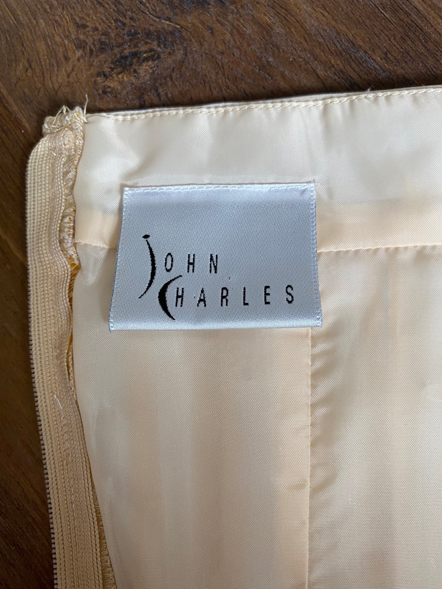 John Charles beige corset UK 8