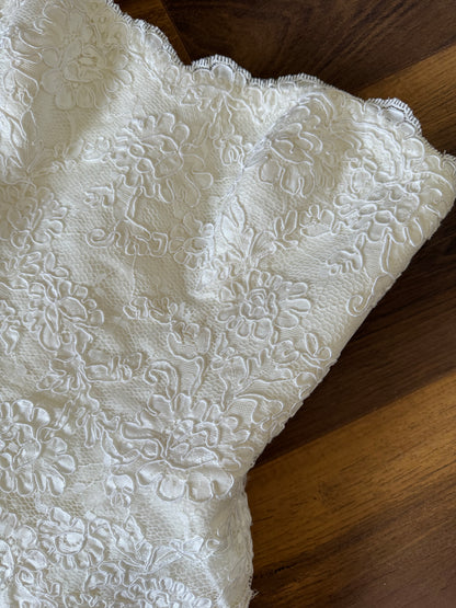 Augusta Jones ivory lace wedding dress uk 8