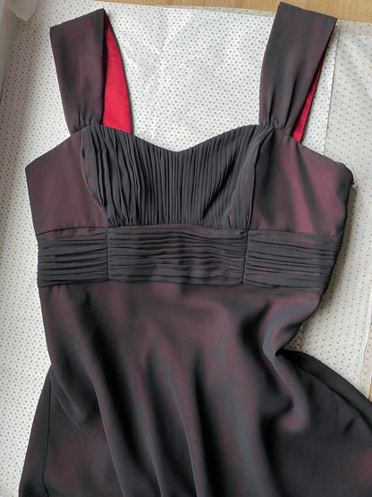 Roman Originals black & red evening dress UK 12