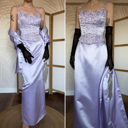 Yve London lilac 3 piece prom set UK 12