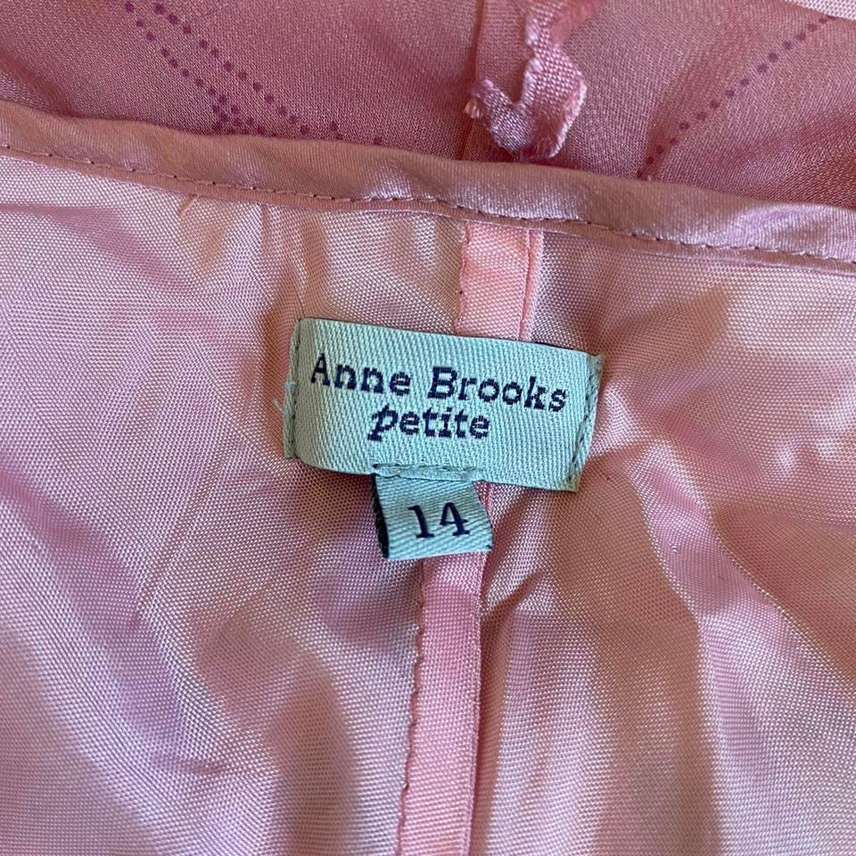 Pink Anne Brooks petite midi dress UK 12