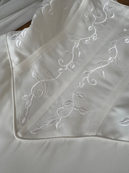 Sincerity ivory long sleeve wedding dress uk 14