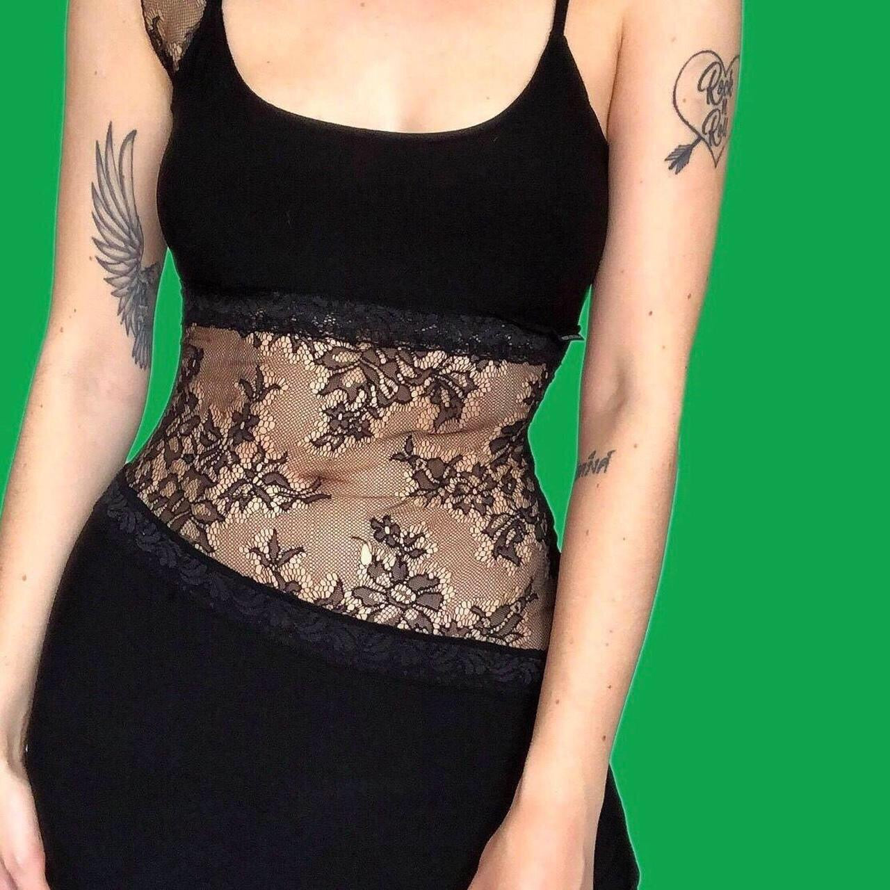 Nick Coleman lace midi dress UK 12