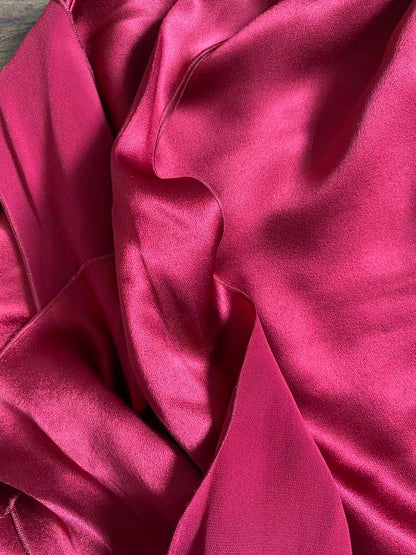 Principles red satin slip dress uk 10