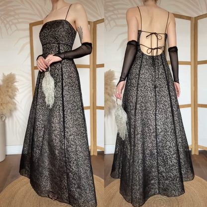 Blondie Nites 90s black prom dress uk 14