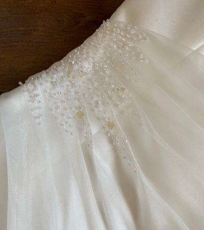 Maggie Sottero strapless wedding dress uk 8