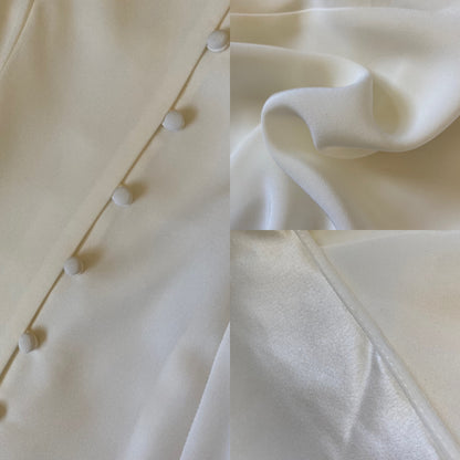 Monsoon cream ivory wedding dress uk 8