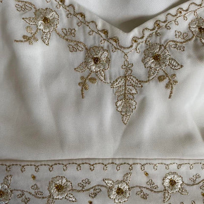 White Nicholas Millington midi dress UK 18