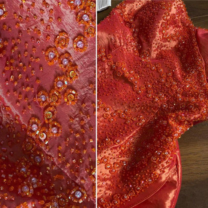 Dynasty strapless a-line prom dress & shawl uk 8