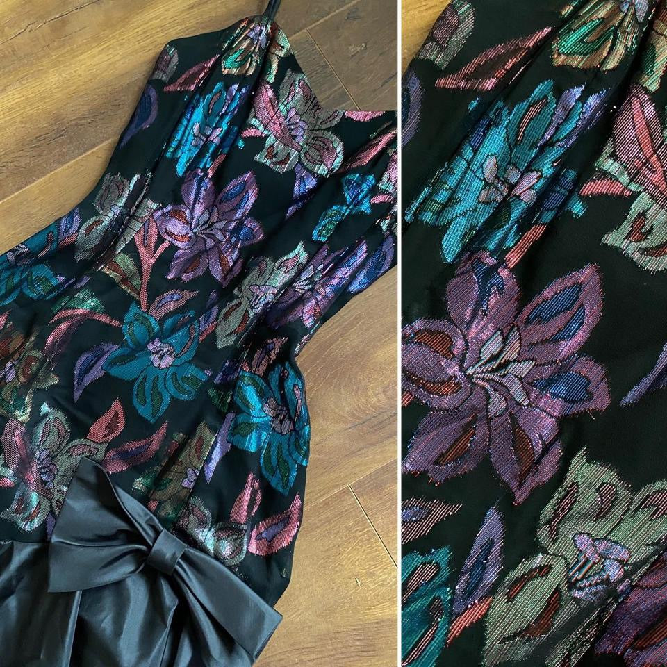 Vintage 80s Mariam Ross party dress uk 8