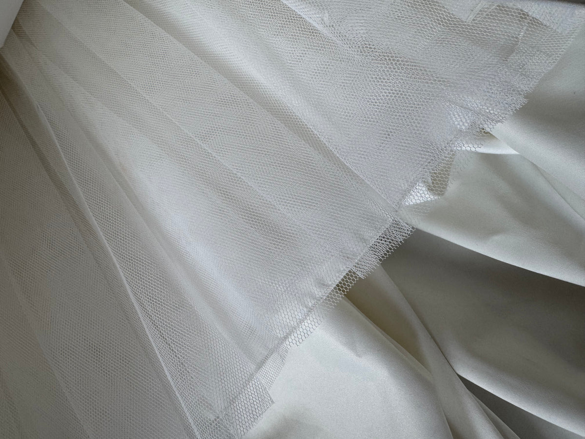 Sincerity ivory long sleeve wedding dress uk 12