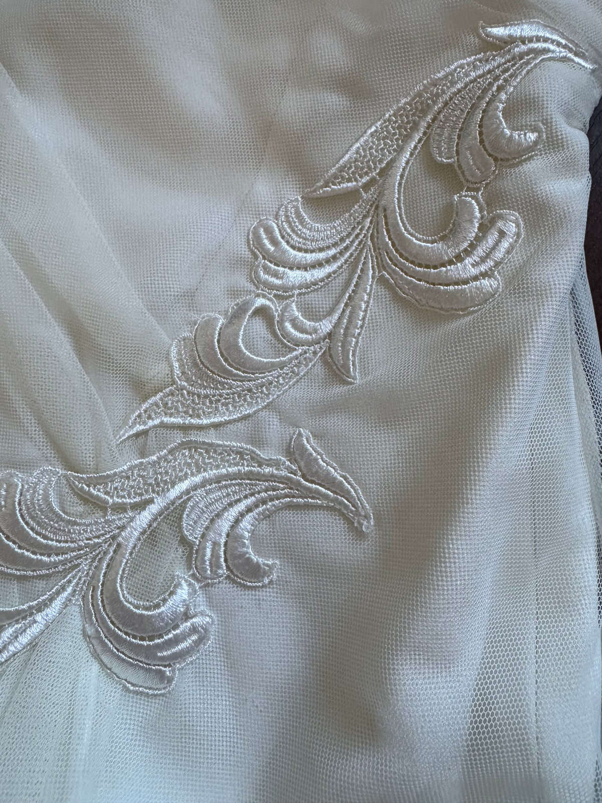 Petite ivory dreamy wedding or evening dress uk 10-12