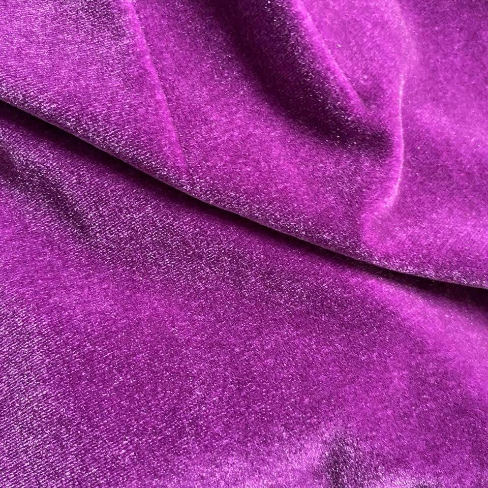 Frank Usher purple velvet maxi skirt UK 10