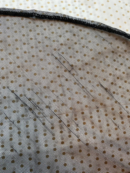 Black velvet Dave & Johnny 90s evening dress UK 12