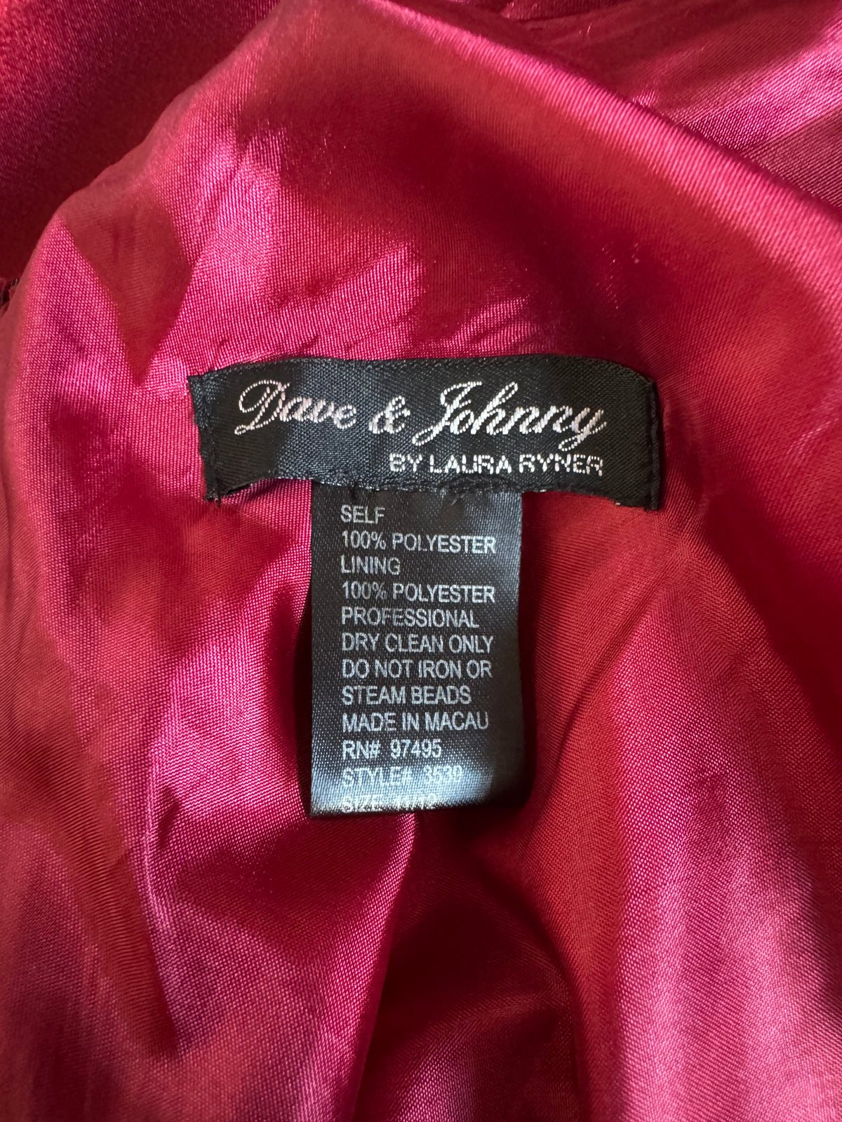 Red satin fishtail prom dress uk 12