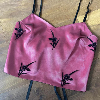 Yve London pink 2-piece top & skirt set uk 8