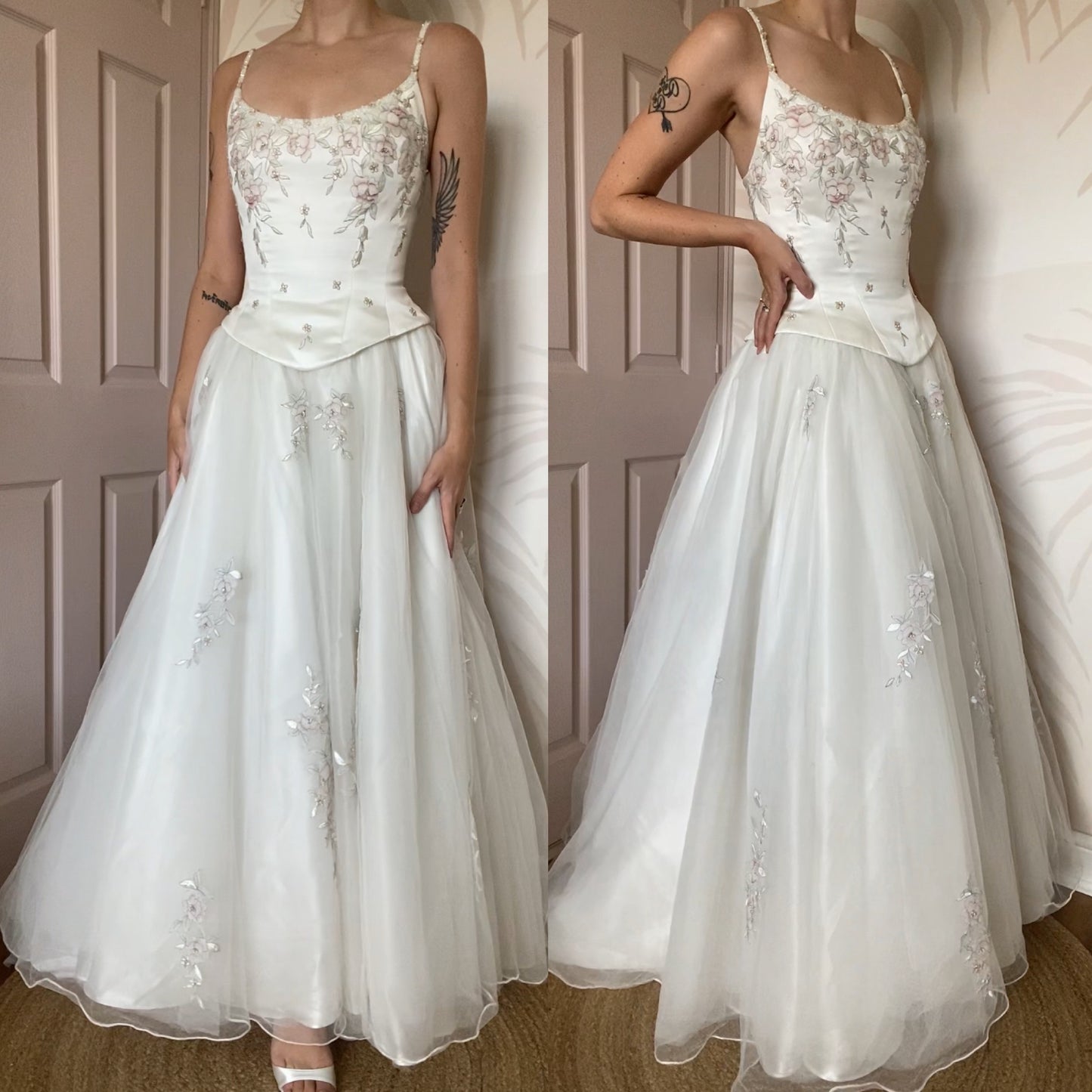 Benjamin Roberts fit & flare wedding dress UK 10-12