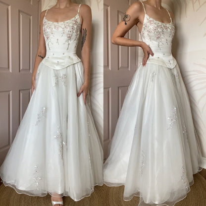 Benjamin Roberts fit & flare wedding dress UK 10-12