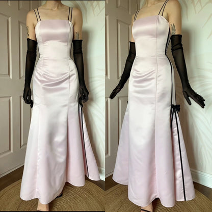 Scott McClintock baby pink evening gown UK 14