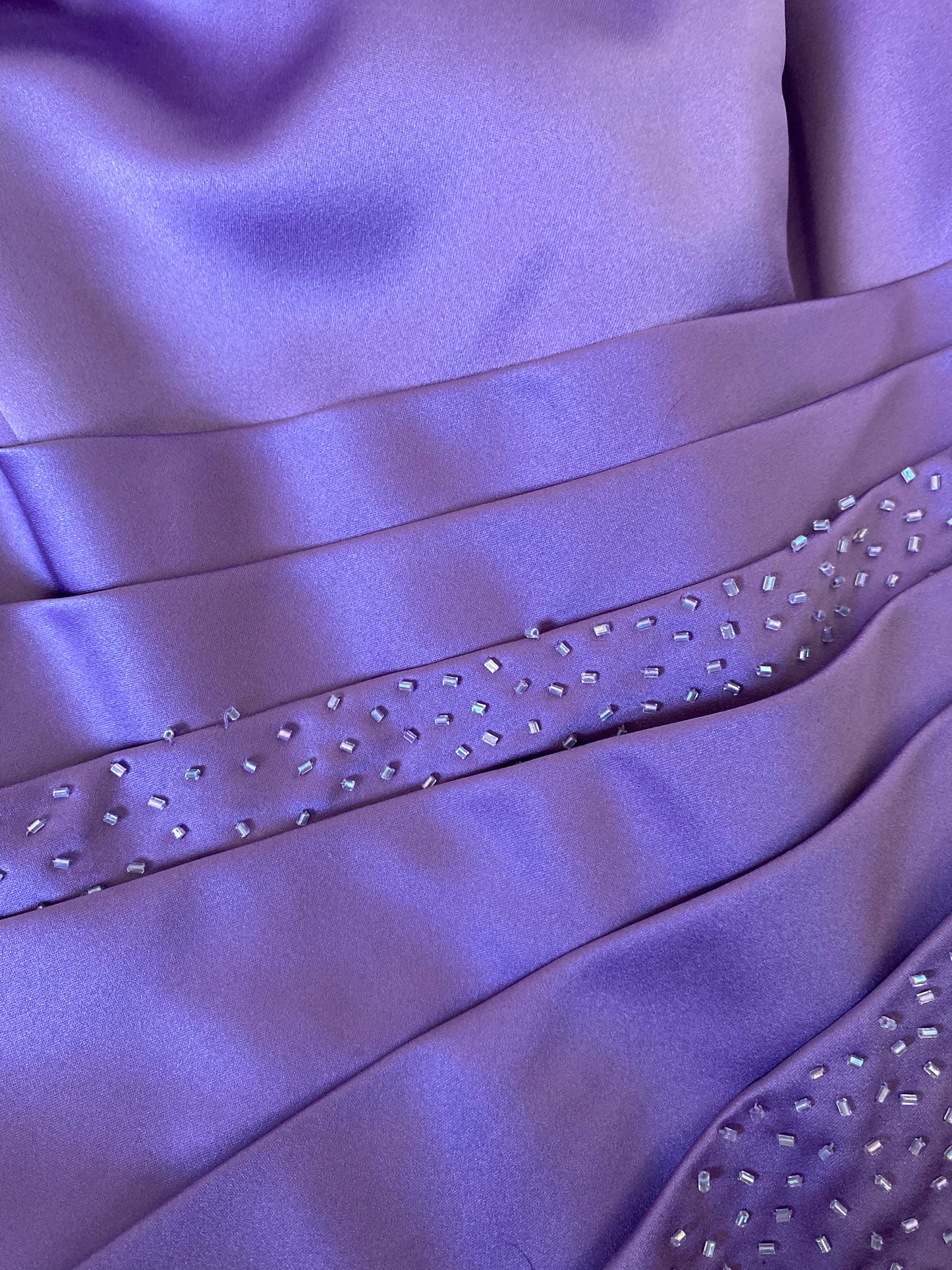 Lilac 2 piece corset & skirt set UK 8