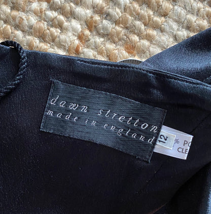 Black Dawn Stretton corset dress UK 10-12