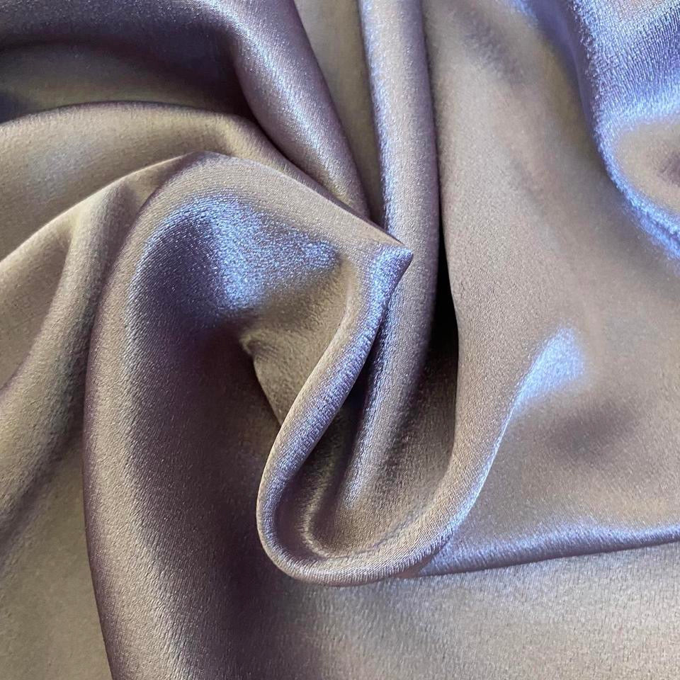 Lilac silky satin slip dress UK 16