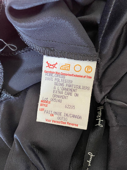 Joseph Ribkoff silvery blue evening dress & shawl UK 10