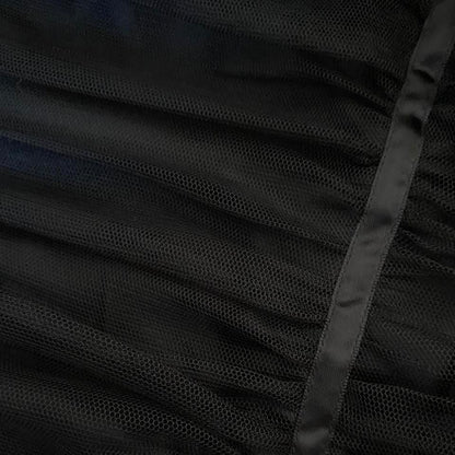 Black Blondie Nites tulle layered evening dress UK 8 & UK 10