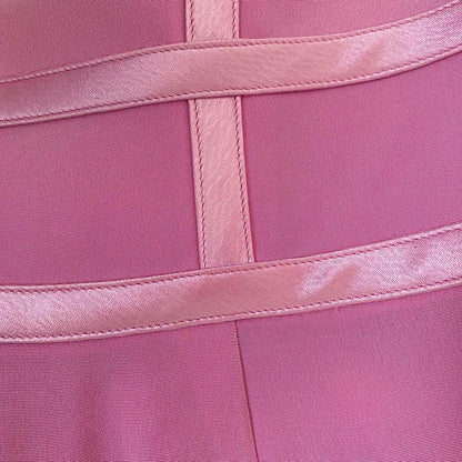 Pink mini dress & shawl UK 10