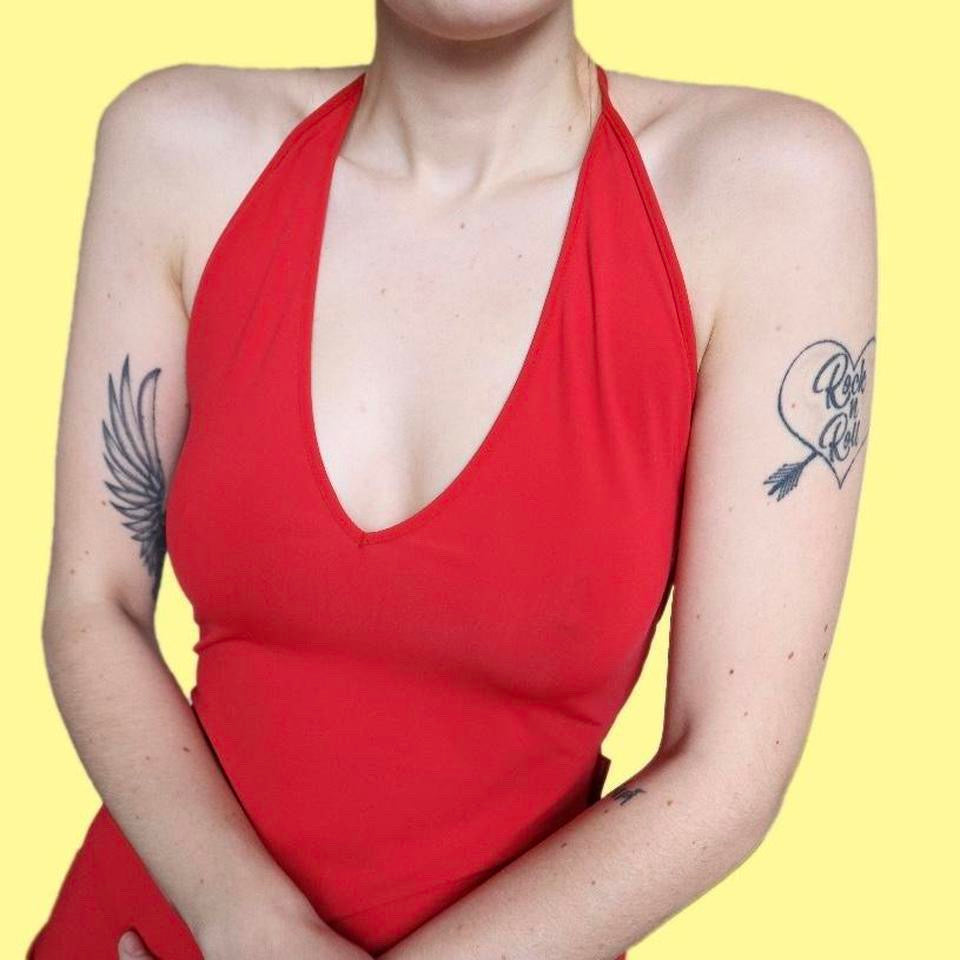 Nick Coleman stretch open back evening dress UK 10