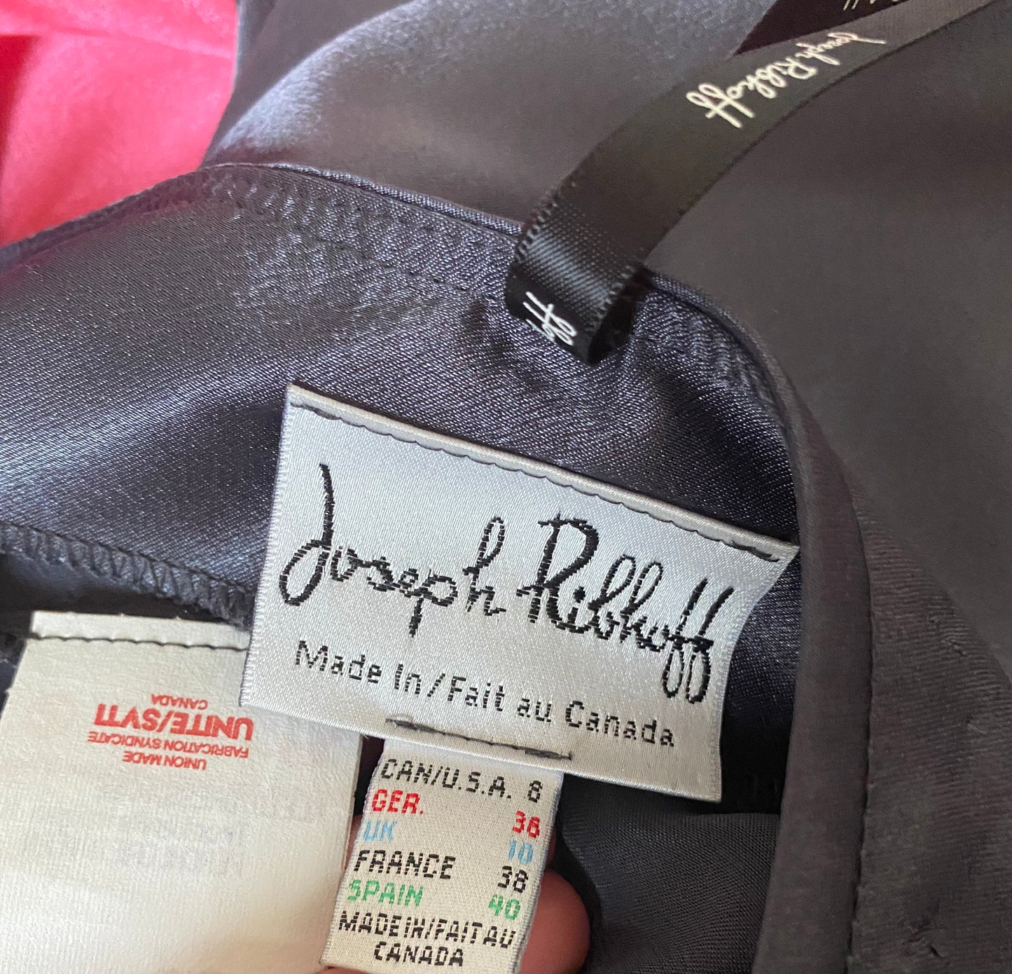 Joseph Ribkoff silvery blue evening dress & shawl UK 10