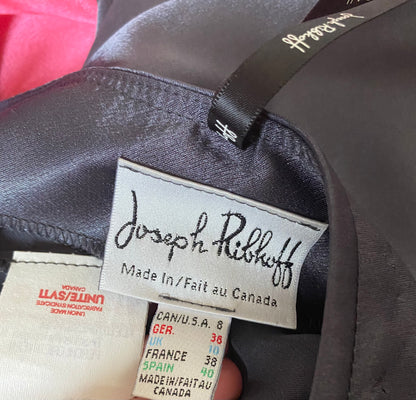 Joseph Ribkoff silvery blue evening dress & shawl UK 10