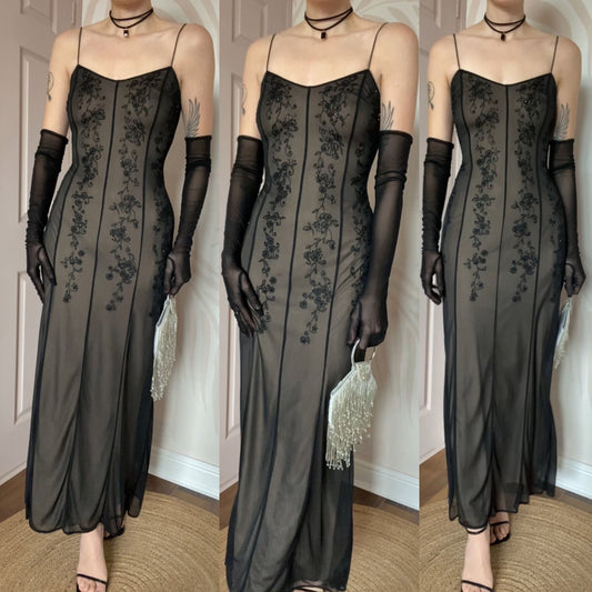 Laundry lace stretch slip dress UK 10