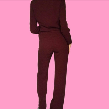 Stunning vintage 2 piece trouser suit UK 8