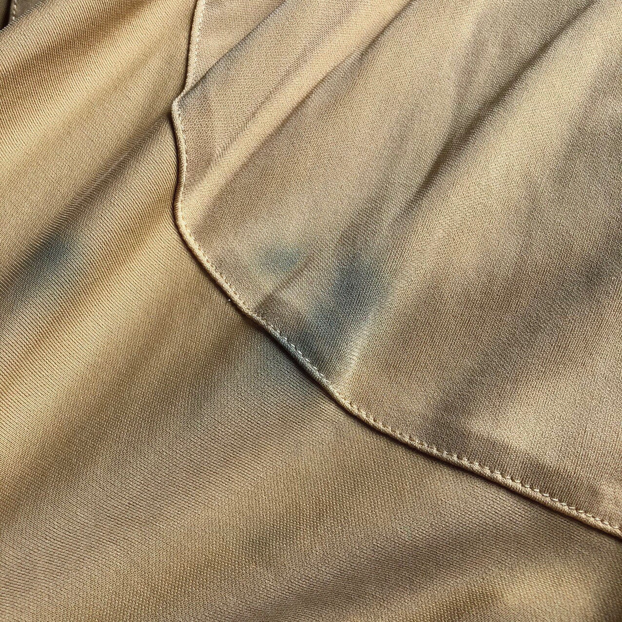 Beautiful mustard maxi evening dress UK S