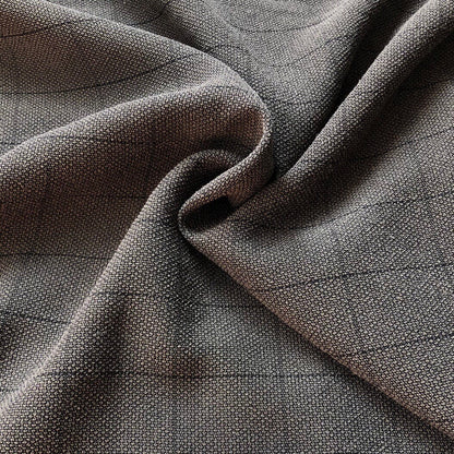 Beautiful vintage grey check 2 piece skirt suit UK 12