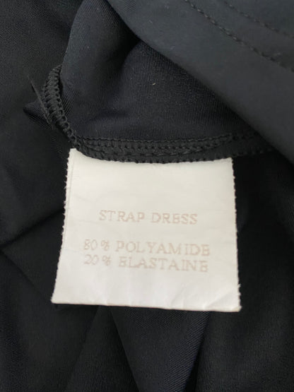 Black Nick Coleman bodycon stretch evening dress UK S