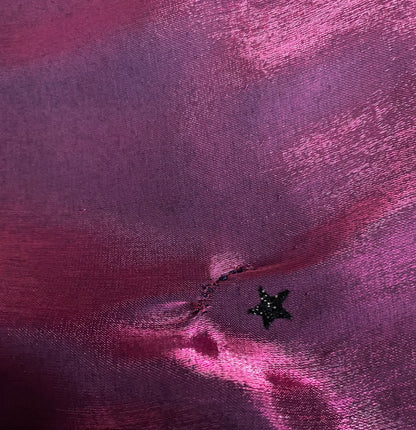 Iridescent glittery star a-line evening dress UK 8