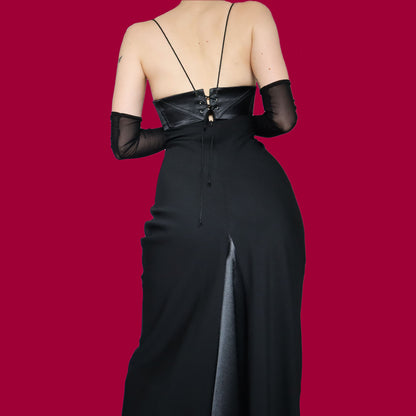 Black Dawn Stretton evening dress UK 10-12